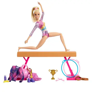 Barbie Gymnastics Playset and Doll