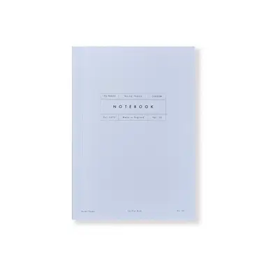 Katie Leamon A5  Notebook Lined Paper 100GSM Cornflower Blue