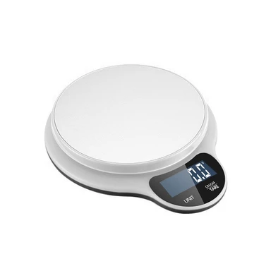 VIVREAL NS-K44 Kitchen scale Main materials: stainless steel, ABS 5kg White NS-K44