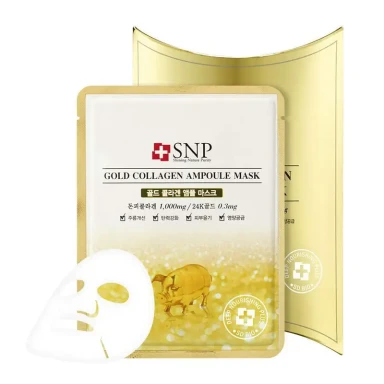 SNP Goldene Kollagen-Maske (Neue Ausgabe) Gold Kollagen 1000mg
