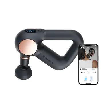 Therabody Theragun Sense Massage Device – Smart Percussive Therapy, Guided Breathwork, Stress Tracking – Black