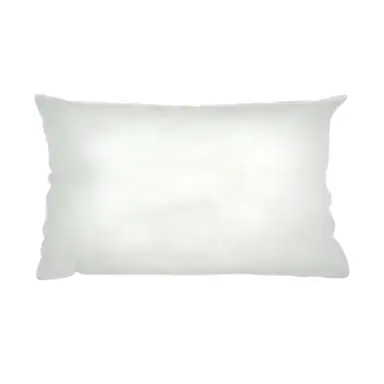 Riva Home Cushion Pad Polyester Fill Rectangle White 30x50cm