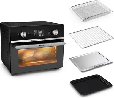 Tefal FW605810 - multifunctionele hete-lucht friteuse en oven - 20 L, 10 programma's, 70% energiebesparing