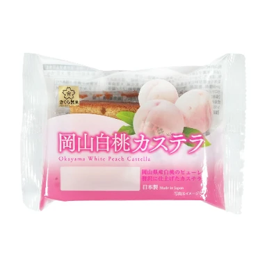 Okayama Weißer Pfirsichkuchen 1 Stück 40g