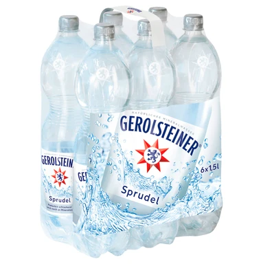 Gerolsteiner Natürliches Mineralwasser Sprudel 6x1,5L