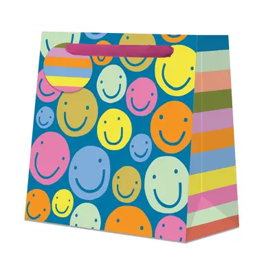 Raspberry Blossom Big Smiles Medium Bag