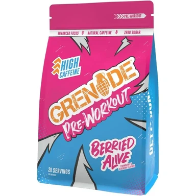 Grenade Pre Workout Pre-Workout Energy Support Powder Berried Alive - 330g