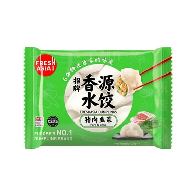 FRESHASIA Pork & Chive Dumplings 400g