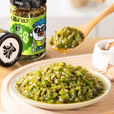 Ji Xiang Ju Roasted Pepper Sauce 200g  吉香居暴下饭烧椒酱  200g