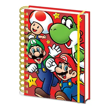 Super Mario  A5 Wiro Notebook
