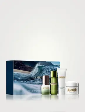 La Mer The Radiant Hydration 4-Delig Set (The Essence Schuimende Reiniger 30ml / The Treatment Lotion 30ml / The Hydrating Infused Emulsie 15ml / Crème De La Mer 30ml)