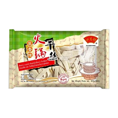 October Wing Tofublatt (Streifen) 227g