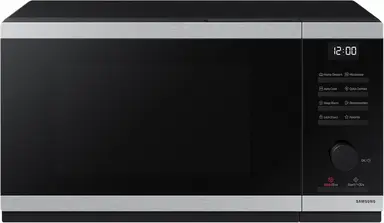 Samsung 23L Solo Microwave, Triple Distribution System, 800W, Black With Stainless Steel Trim - MS23DG4504ATE3