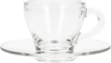 Bialetti espresso glazen set - 60 mL, 2 stuks