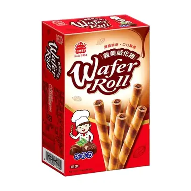 I MEI Chocolate Wafer Rolls 72g