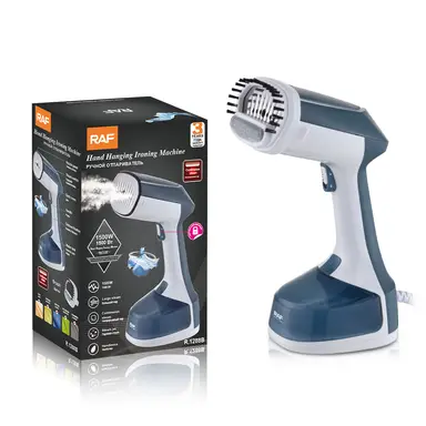 RAF 1500 W Handdampfglätter, leistungsstarkes Dampfbügeleisen mit Dampfstoßfunktion, tragbare Hand-Bügelmaschine zum Aufhängen für Zuhause, Reisen und alle Stoffe