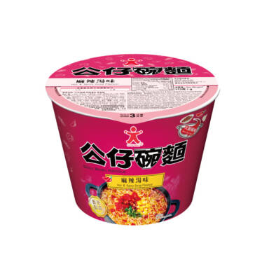 Doll Bowl Noodles (Hot & Spicy Soup Flavour) 113g 公仔碗面麻辣汤味