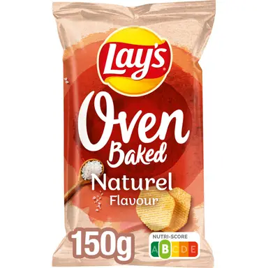 Lay's Oven Naturel Chips 150 gr