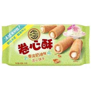 HSUFUCHI  Roll Cookie Cream 105g