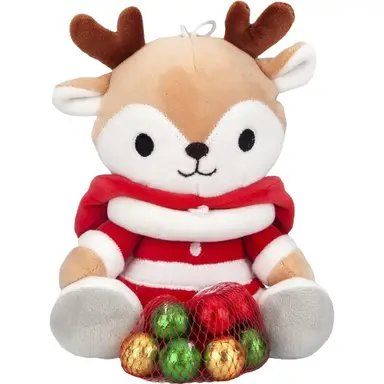 Peluche Renne Musical + Chocolats 50g