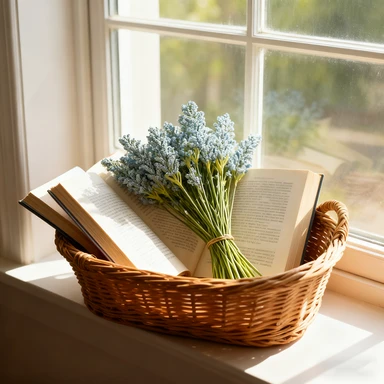 Yuejia 12Pcs 12.6in/32cmArtificial Fake Flowers, Wheat Fake Flowers Outdoor Artificial Ear of Wheat for Home Window DIY Garden Planter Wedding Farmhouse Indoor Outside Decorations(blue)