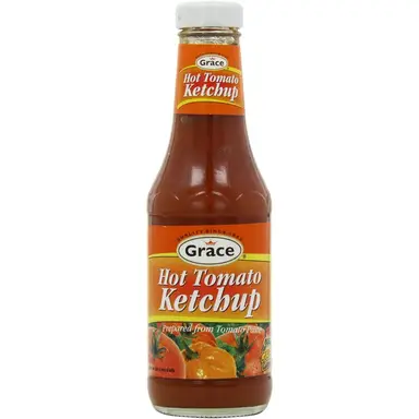 Grace Hot Tomato Ketchup (UK) 385g
