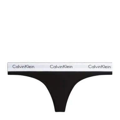 Calvin Klein THONG. 001 zwart (Legacy 001) dames S