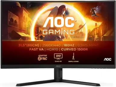  AOC Gaming CQ32G4VE - 32 Inch QHD Curved Monitor