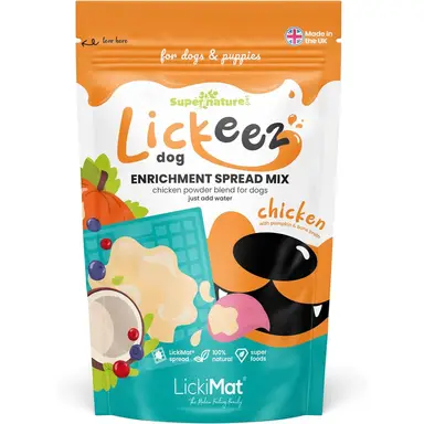 LickiMat Lickeez Dog Chicken Enrichment Spread Mix for Dogs 100g