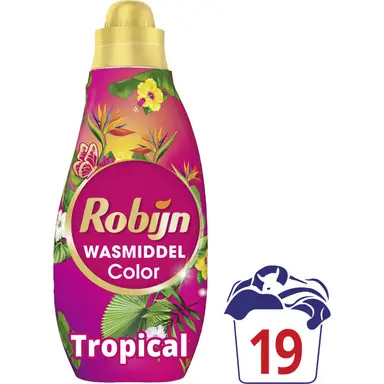 Robijn Collections Color Tropical Wasmiddel 665 ml 19 Wasbeurten