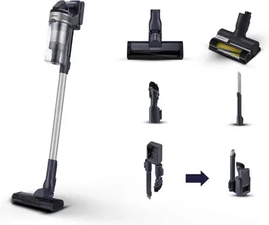 Samsung VS15A60AGR5/WA - Draadloze stofzuiger - 150W 40 min 0,8 L stofbak 10 jaar motor