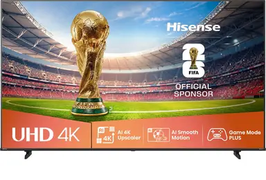 Hisense 85A6Q 85" LED - 4K, VIDAA Smart TV, Dolby Vision, Dolby Audio + VRR + ALLM