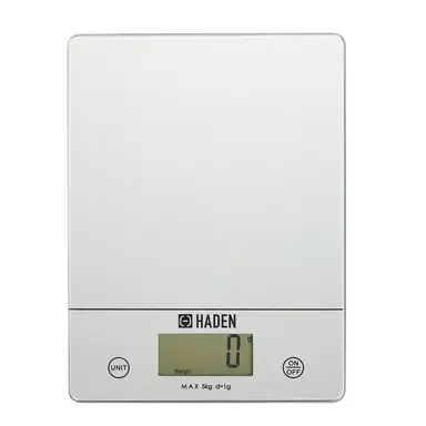 Haden Silver Digital Kitchen Scale