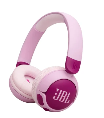 JBL Junior 320BT, Kinder kabellose On-Ear-Kopfhörer, gereduzter Lautstärkepegel für sicheres Hören, Lila