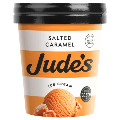 Judes Salted Caramel Tub 460ml