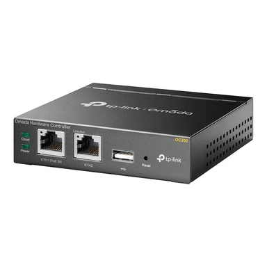 TP-Link OC200 Hybrid-Cloud-PoE-Controller - Metallgehäuse - Echtzeitüberwachung - Plug and play - USB für automatisches Backup