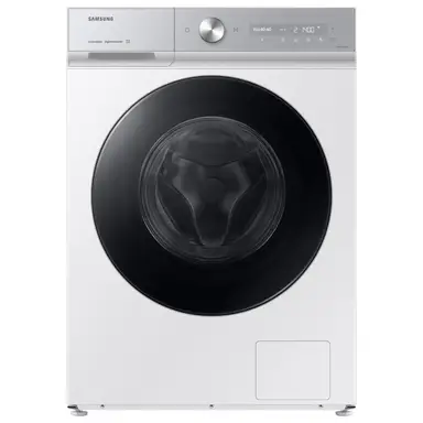 Samsung WW90DB8U95GHU1 9kg 1400 Spin Series 8 AutoDose Washing Machine, White, A Rated