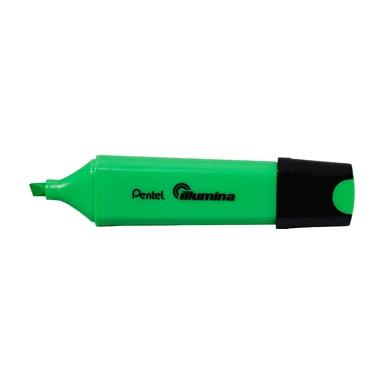 Pentel Illumina Highlighter Light Green Pack of 12