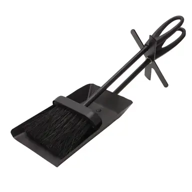 JVL Purbeck Iron Fireside Tidy Set
