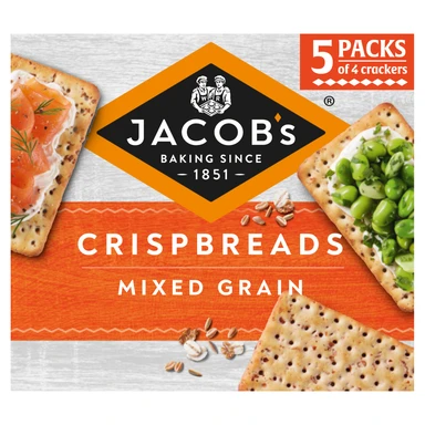 Jacobs Mixed Grain Crispbreads 190g