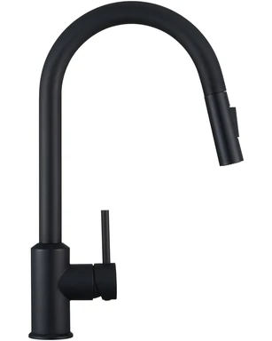 Kitchen Faucet with Pull-Out Spray, Single Lever Sink Mixer Tap