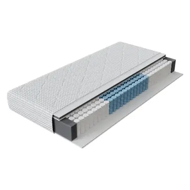 Novilla Matratze Federkernmatratze Härtegrad H3 Öko-Tex Zertifiziert 7 Zonen Taschenfederkern mit Komfortschaum und Atmungsaktiv Bezug Matratzen 180x200 cm