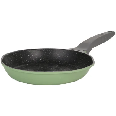 COOKER KING Frying Pan, [Bamboo Lime Stone Series], Non Stick, For All Heat Sources - 26cm