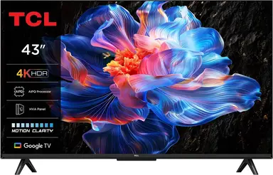 TCL 43P61K 43inch 4K LED 60Hz 2025 televisie