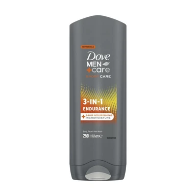 Dove Men+Care Sport Care 3-en-1 Endurance Gel douche - 250 ml