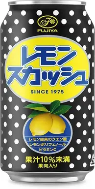 Fujiya Lemon Juice Soft Drink  350ml/can