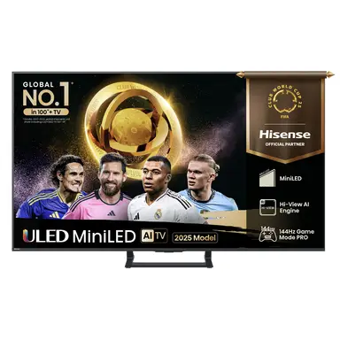 Hisense 75"E8Q Mini LED 4K HDR Smart VIDAA OS TV-75E8QTUK