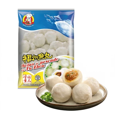 Meng Fu Boulettes de poisson de style Fuzhou - 440 g
