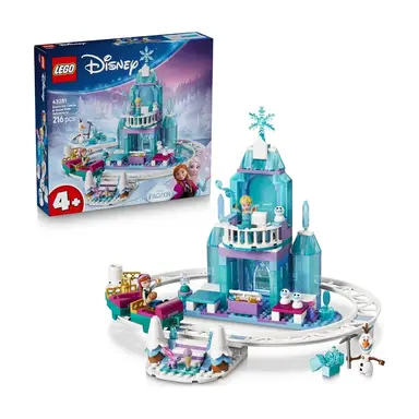 LEGO Disney Frozen 43281 Elsa's Ice Castle & Snow Ride Adventure