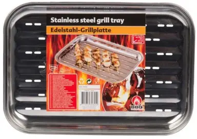 BBQ Grill Tray 345x245x27mm